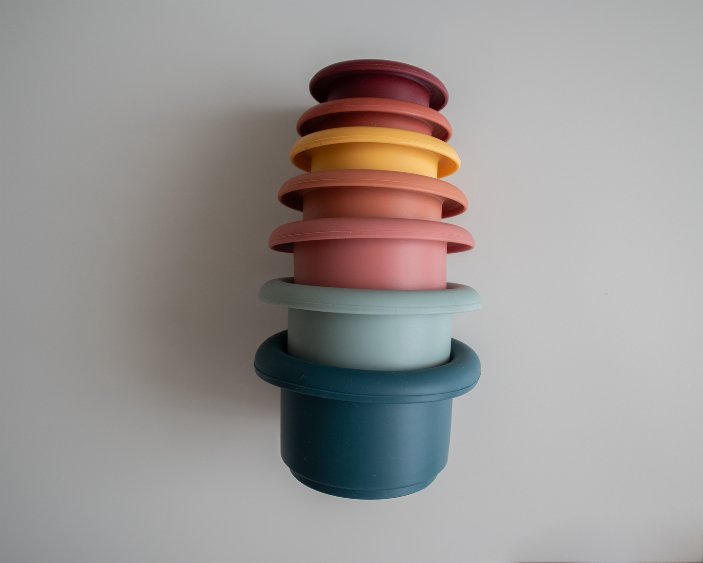 Colorful Silicone Cup Stackers