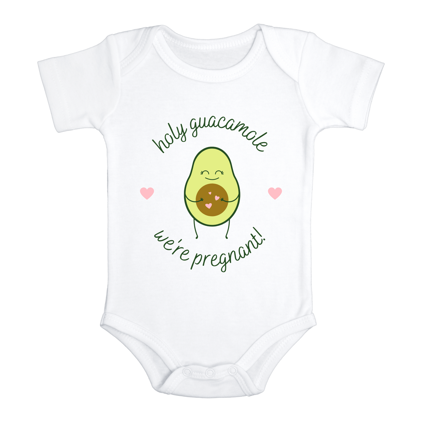 Holy Guacamole We're Pregnant Baby Onesie