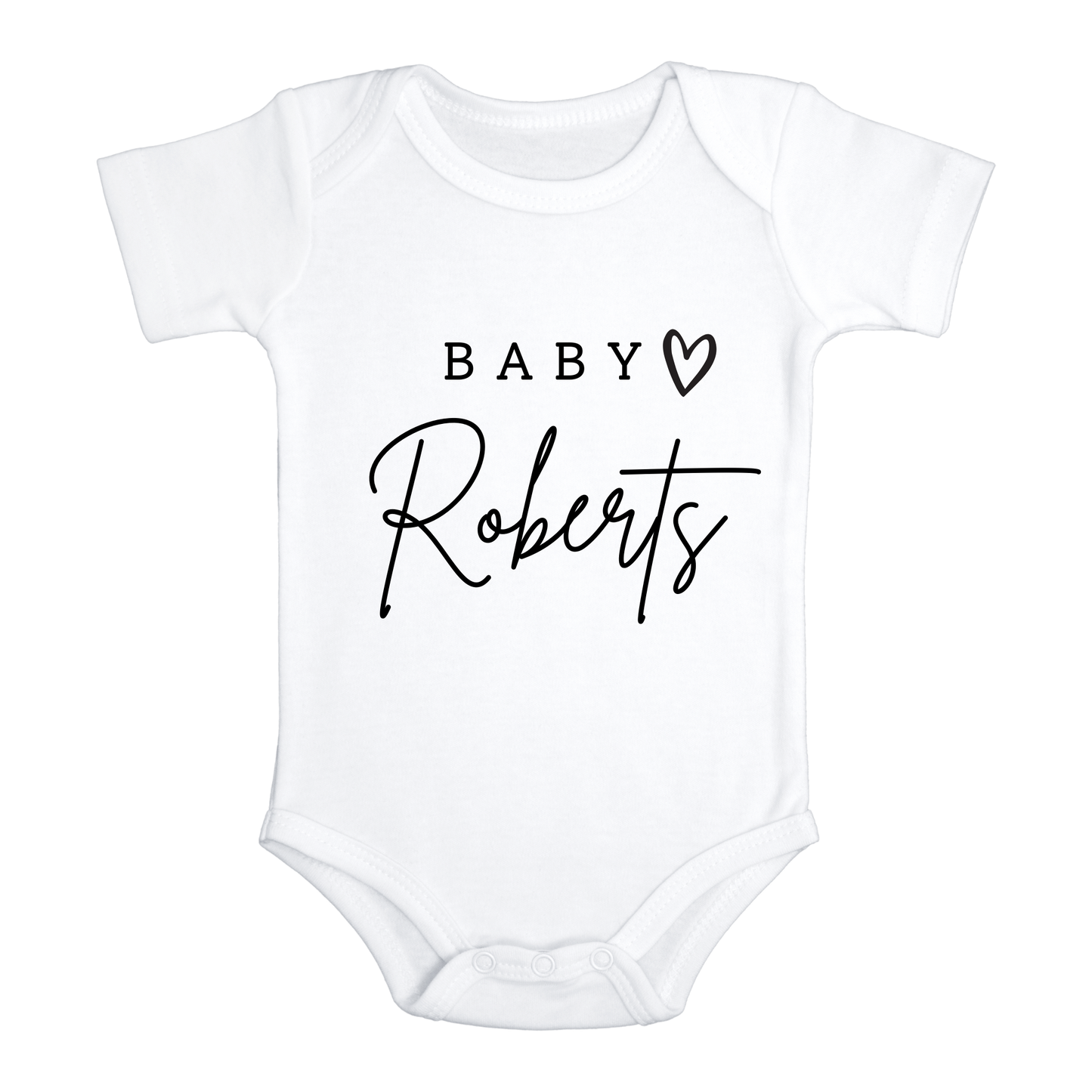 Custom Baby Name Onesie